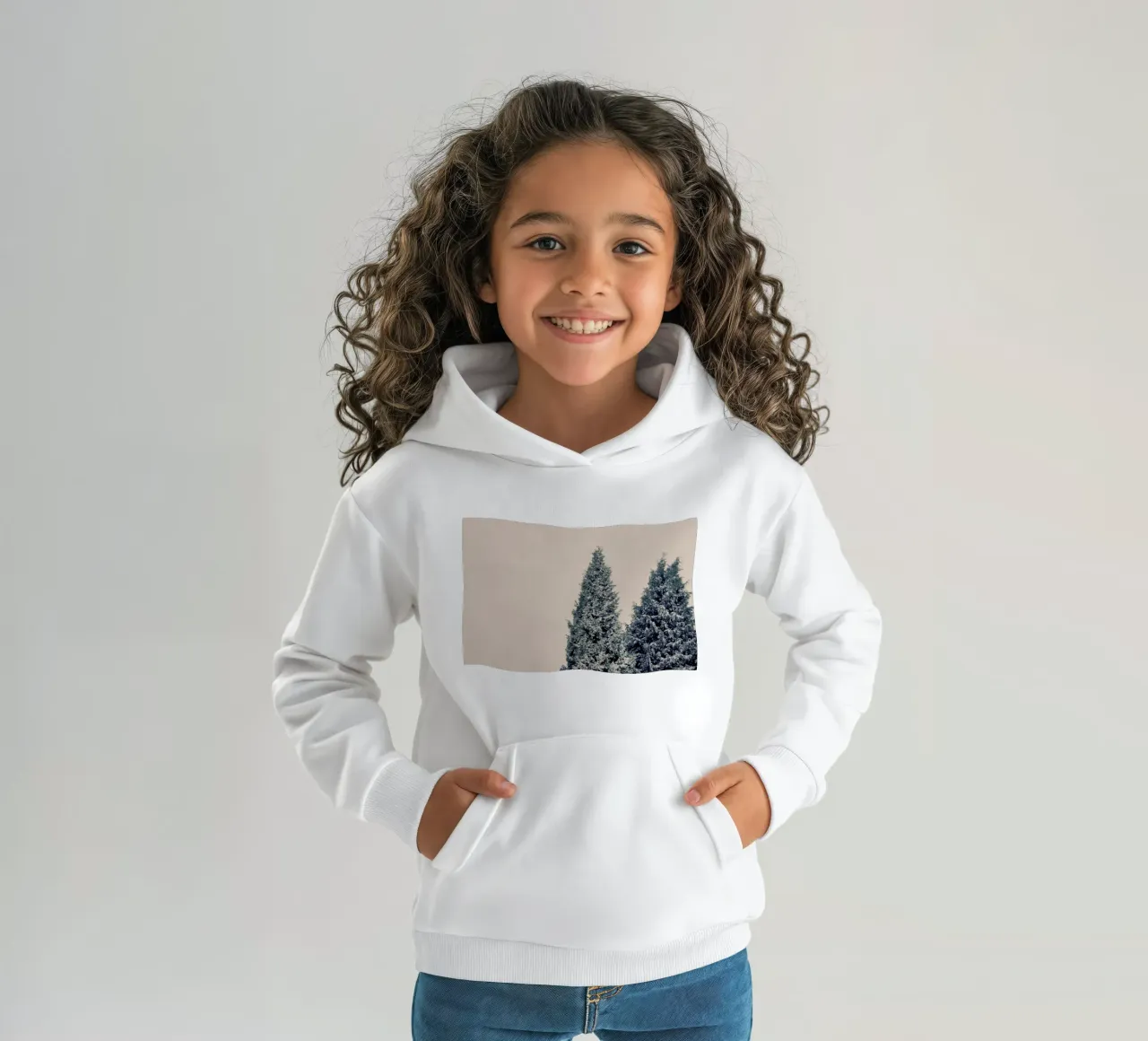 Allis Calm felpa bambino con cappuccio da Robin Delean