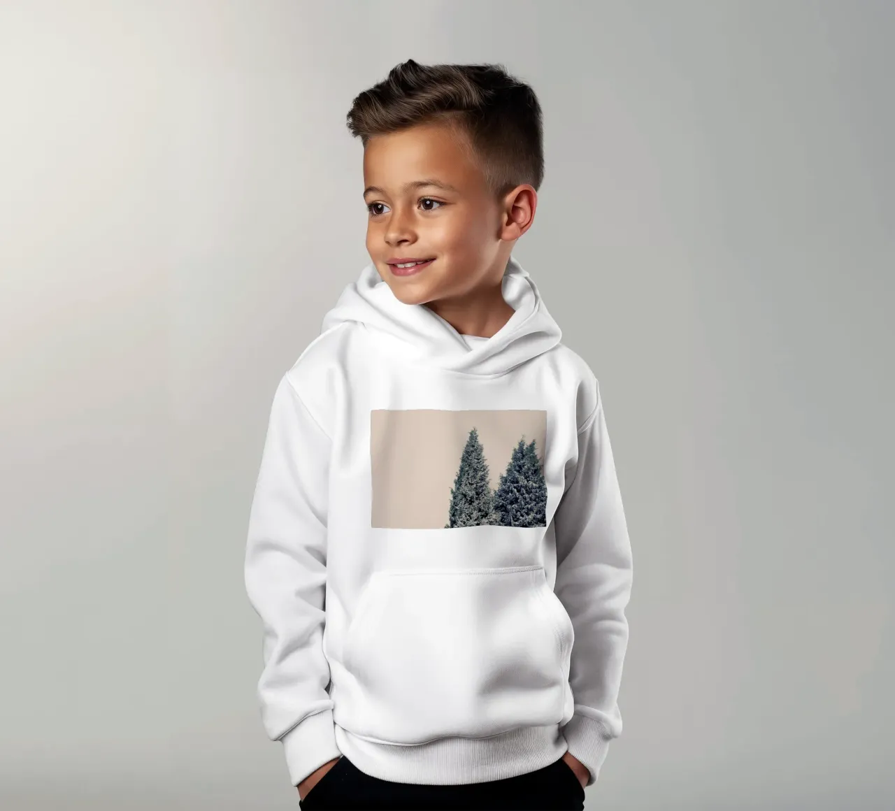 Allis Calm felpa bambino con cappuccio da Robin Delean