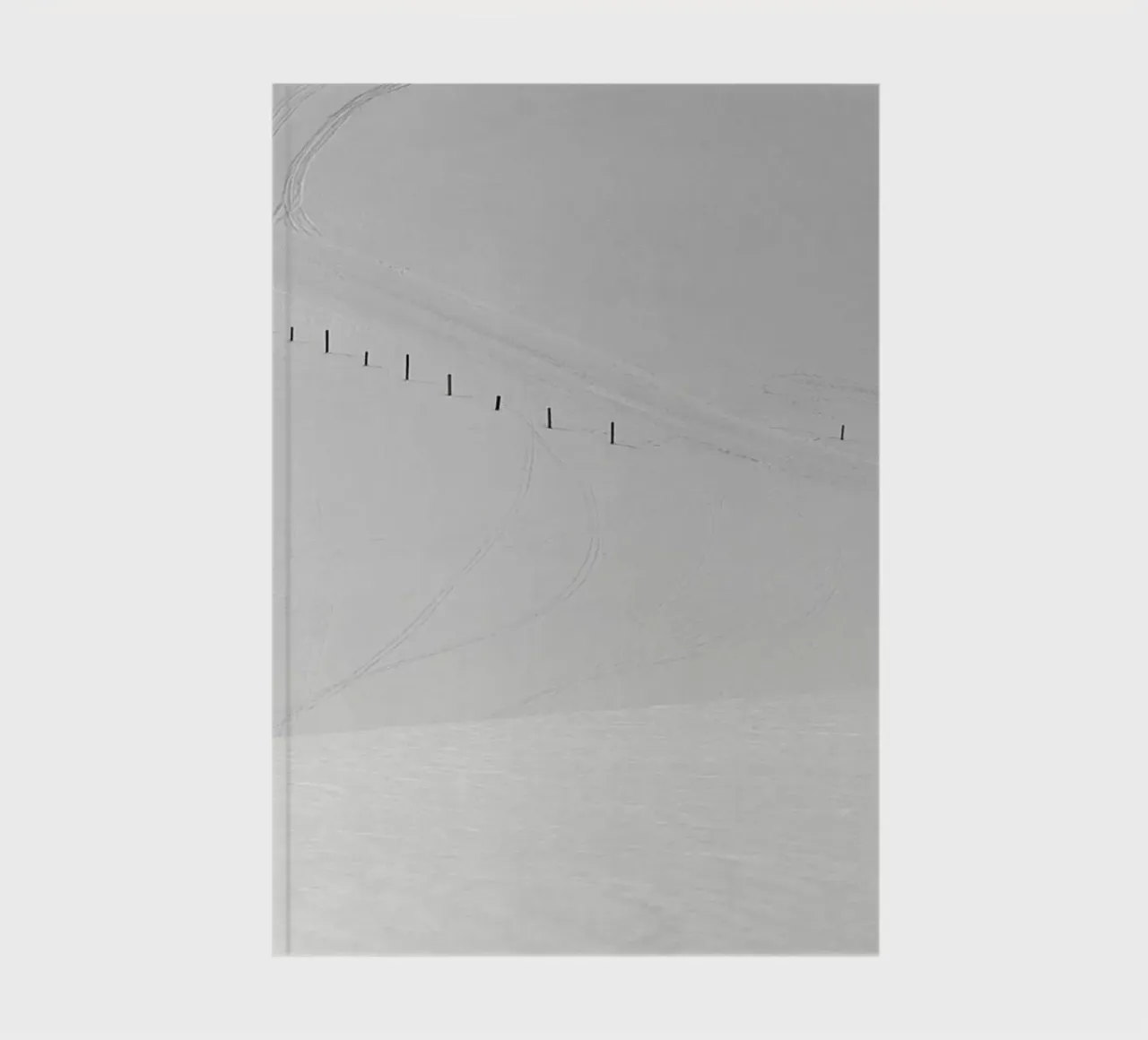 Lines in the Snow notebook by Nur Mut