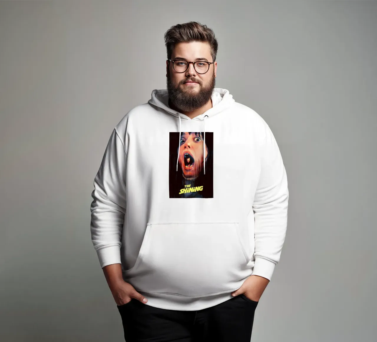 The Shiningg / Redrum felpa con cappuccio da Attaboy Dsgn