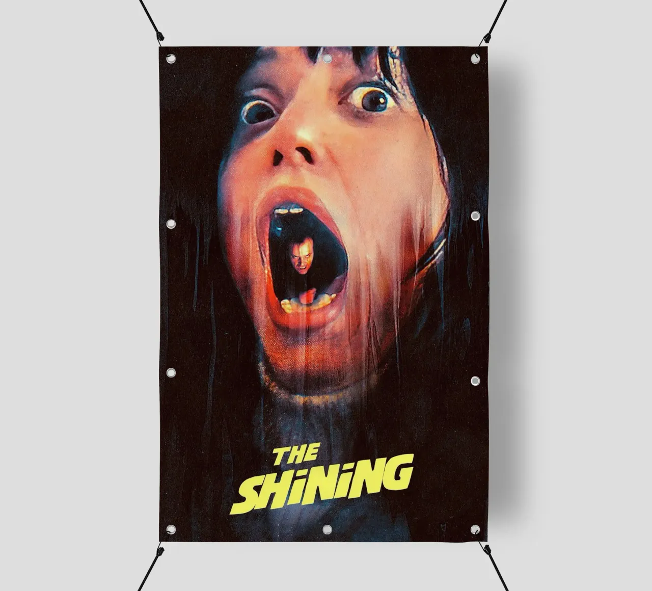 The Shiningg / Redrum telo in pvc da Attaboy Dsgn