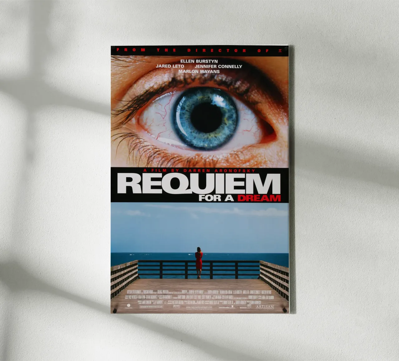 Requiem for a Dream tela con Cornice a cassetta da Attaboy Dsgn