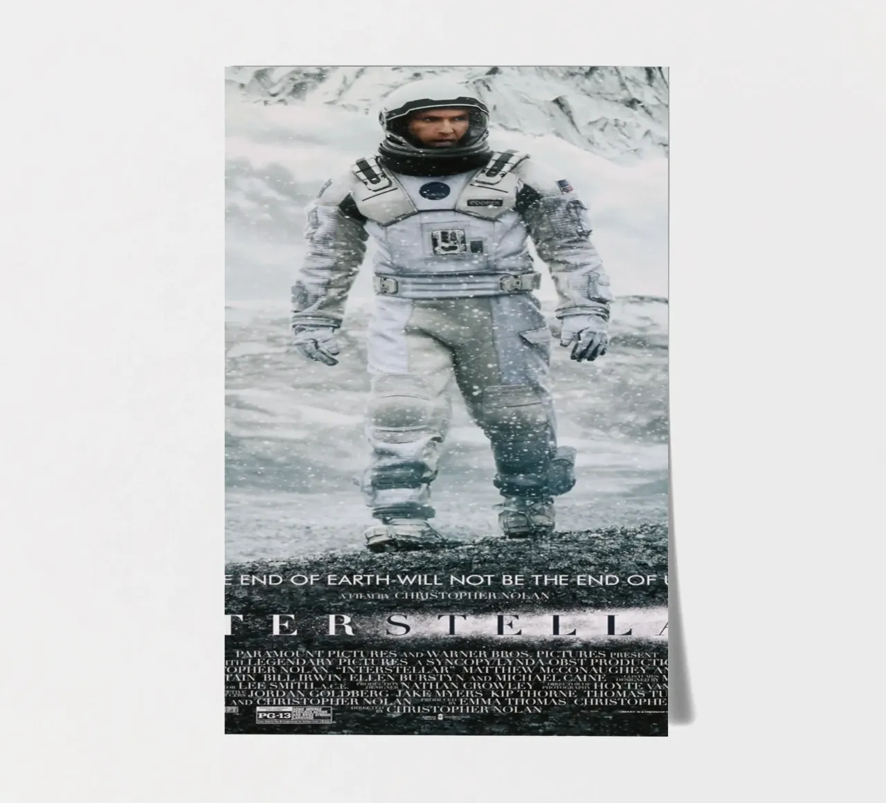 Interstellar Movie Stickerbogen von Attaboy Dsgn