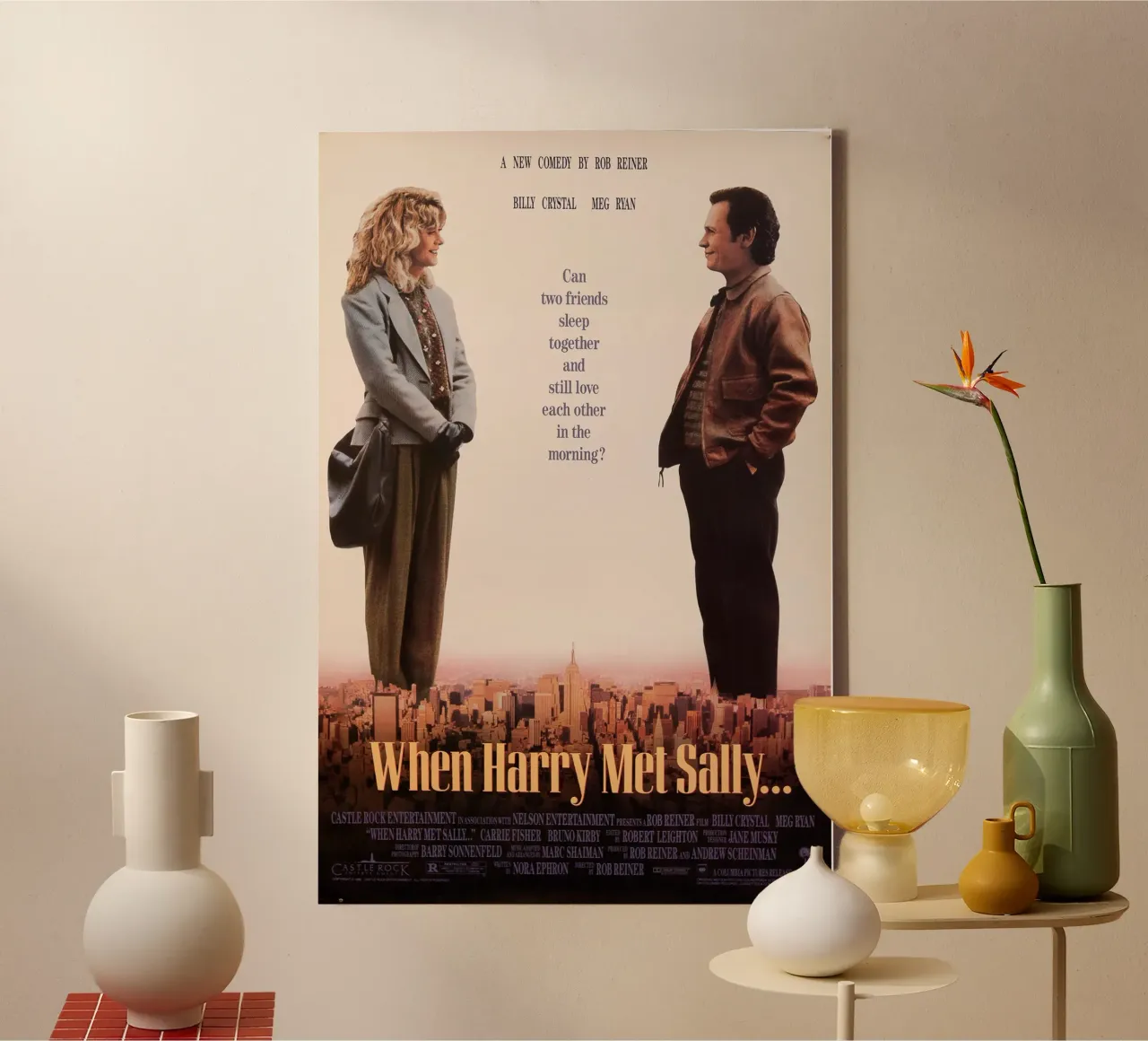 When Harry Met Sally canvas met Baklijst van Attaboy Dsgn