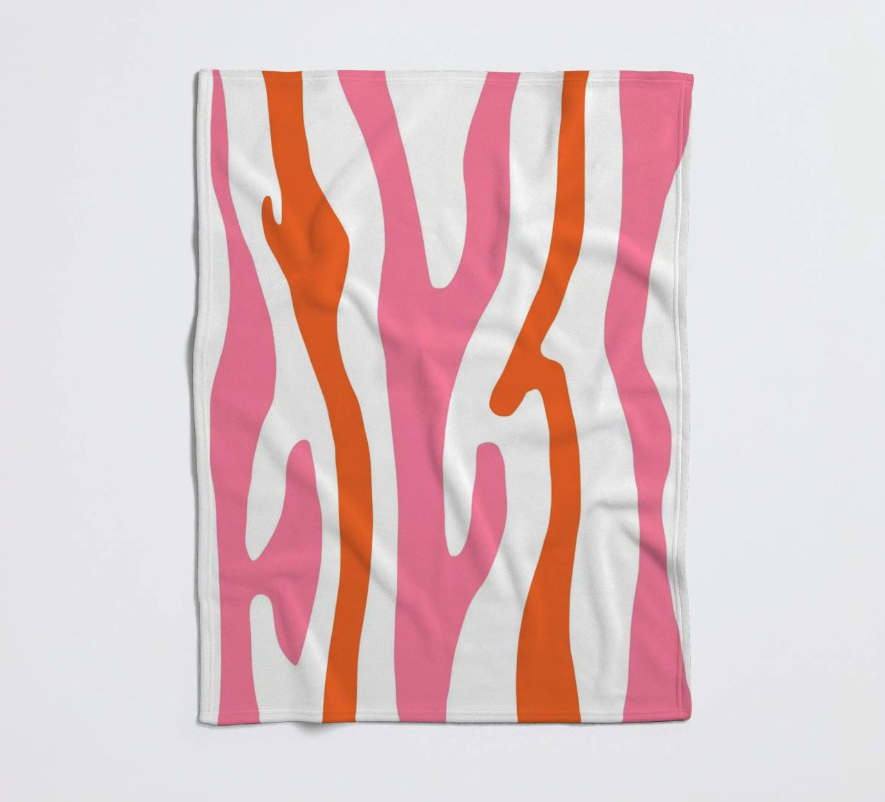 Zebra rosarot coperta in pile da BAINAI