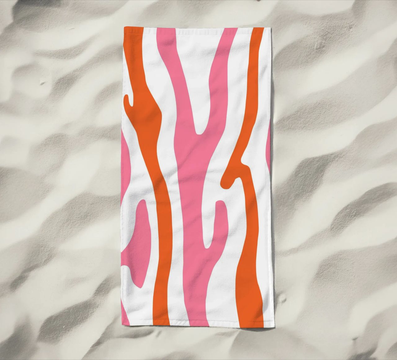 Zebra rosarot telo mare da BAINAI