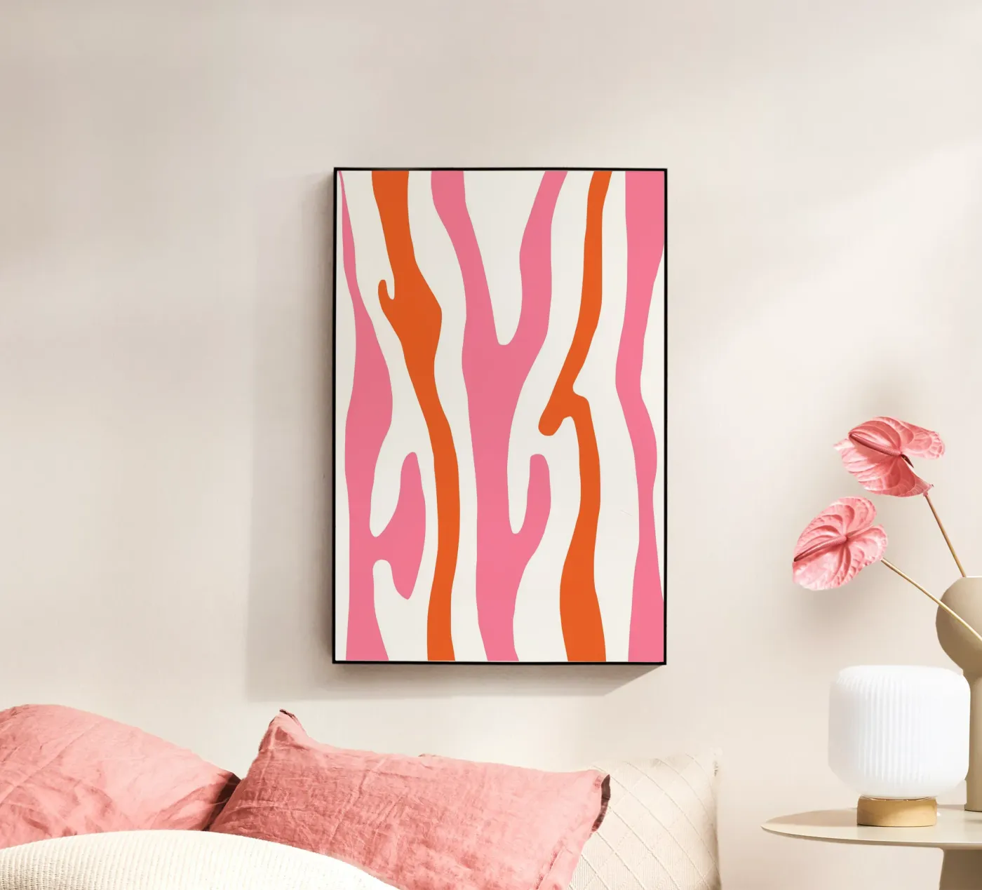 Zebra rosarot plexiglass da BAINAI