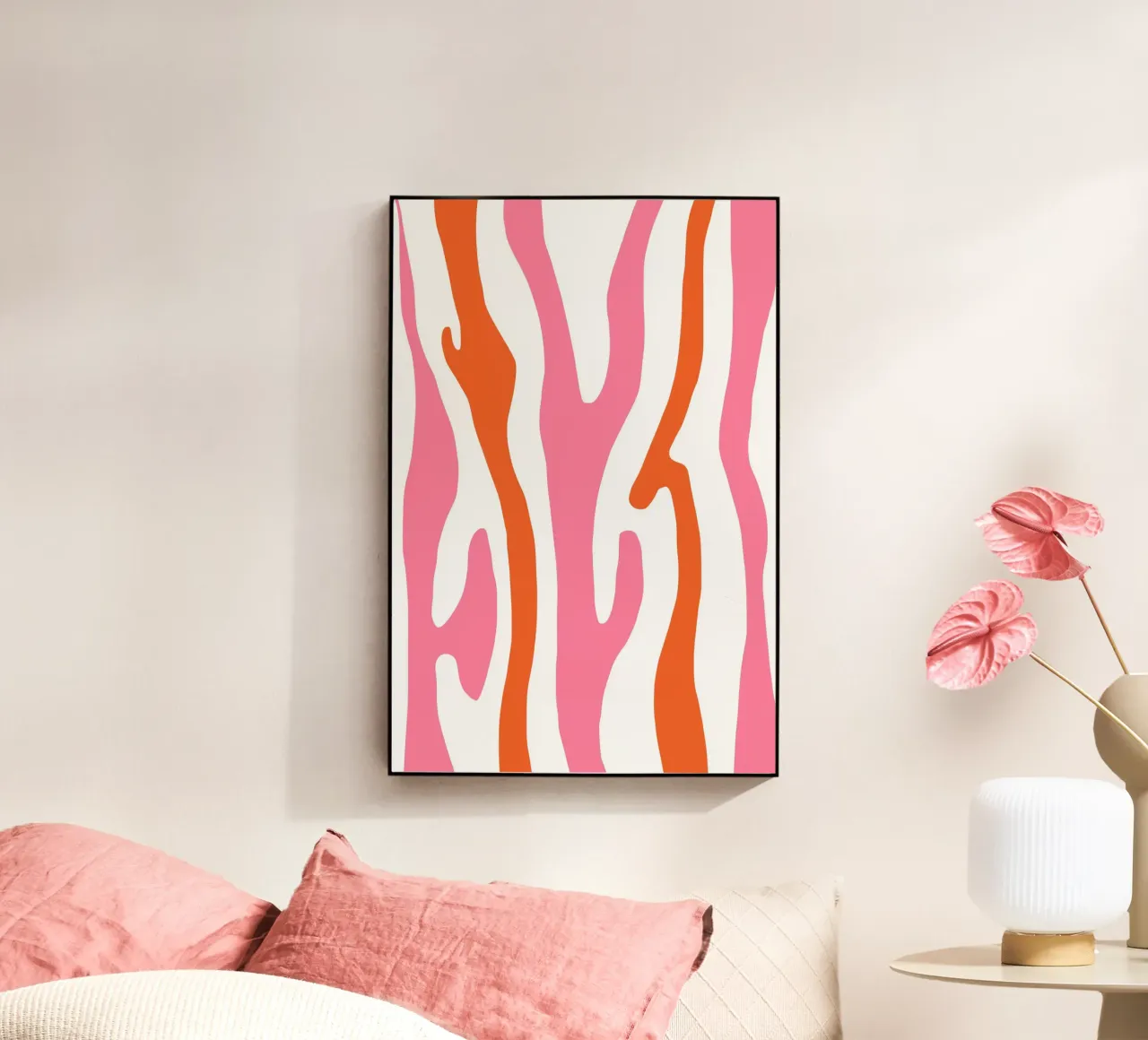 Zebra rosarot plexiglass da BAINAI