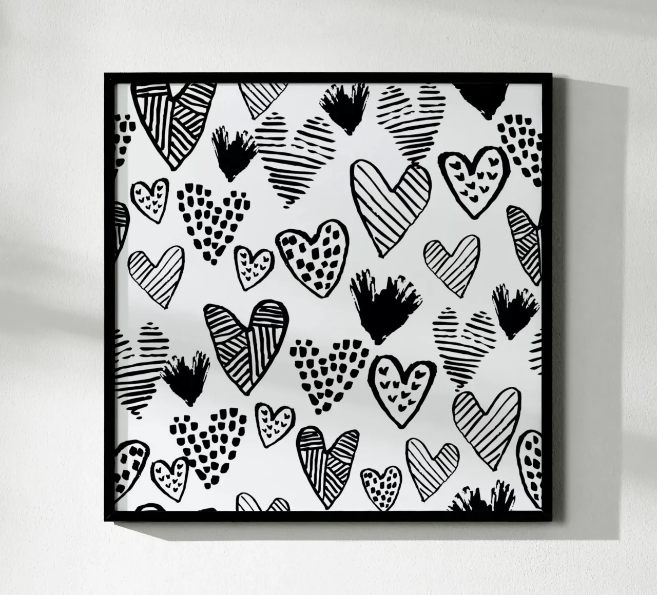 Valentines B&W carta hahnemühle da Charlotte Winter