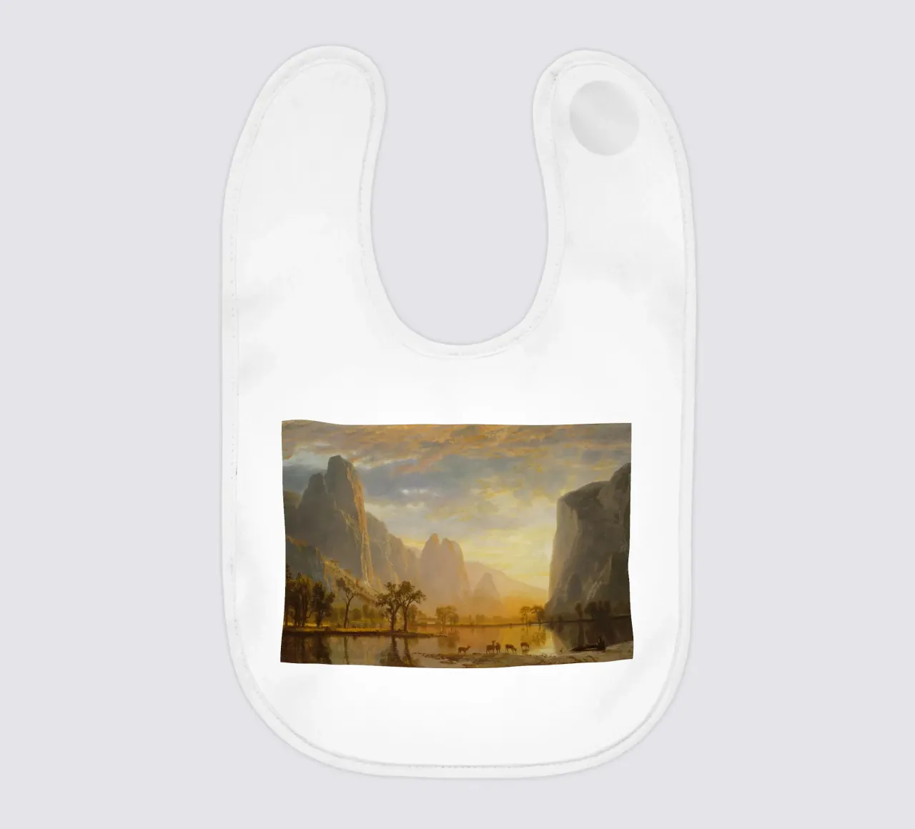Albert Bierstadt - La valle dello Yosemite bavaglino da Timeless Artworks