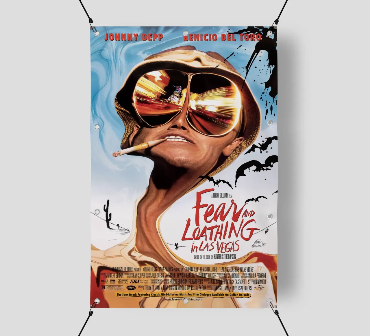 Fear and Loathing in Las Vegas telo in pvc da Attaboy Dsgn