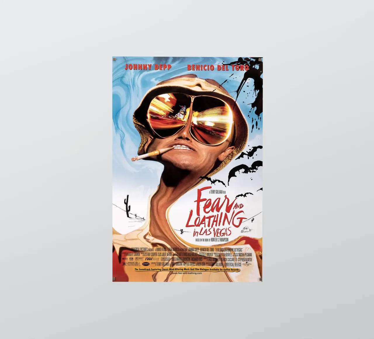 Fear and Loathing in Las Vegas adesivo da Attaboy Dsgn