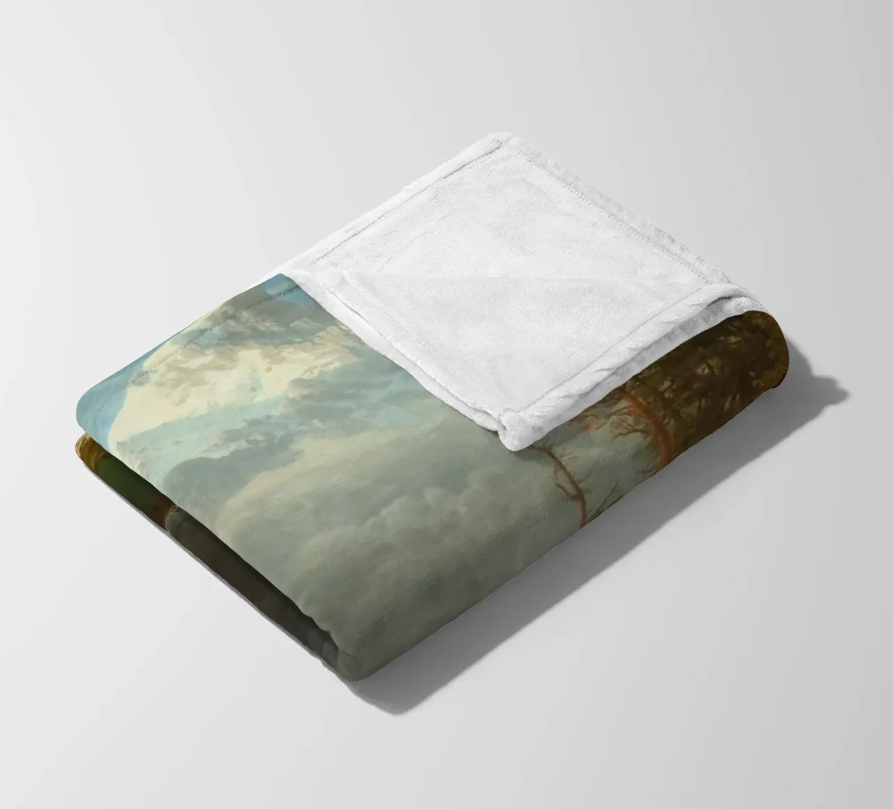 Albert Bierstadt - Monte Corcoran coperta in pile da Timeless Artworks