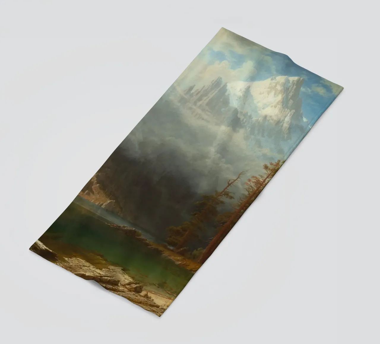 Albert Bierstadt - Monte Corcoran telo mare da Timeless Artworks