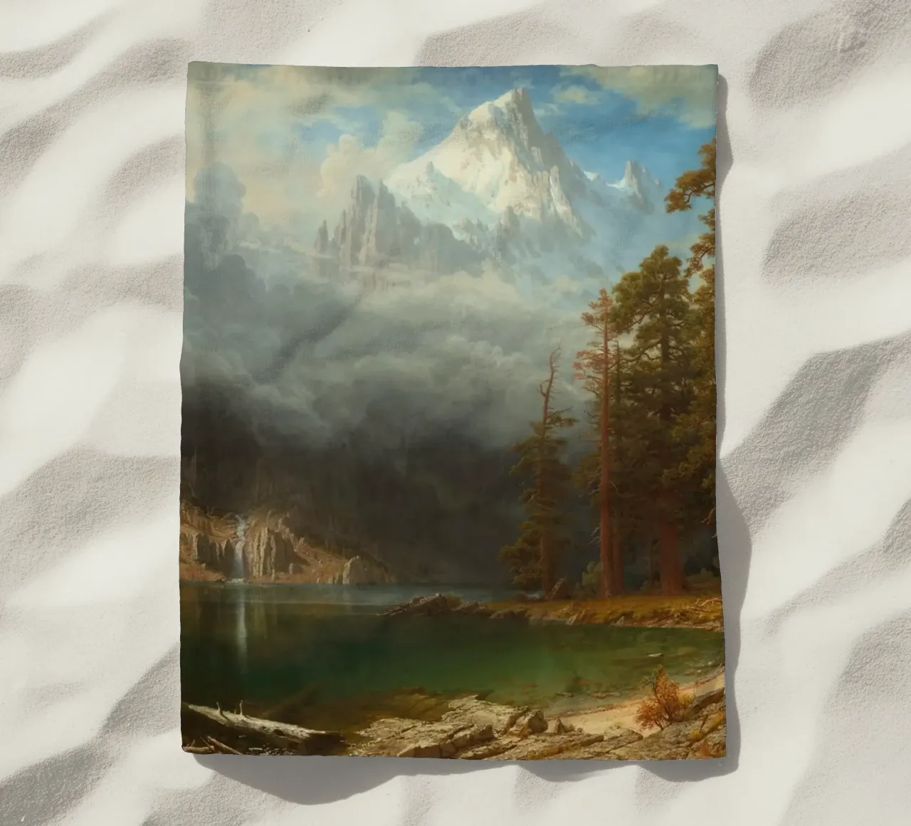 Albert Bierstadt - Monte Corcoran telo mare da Timeless Artworks