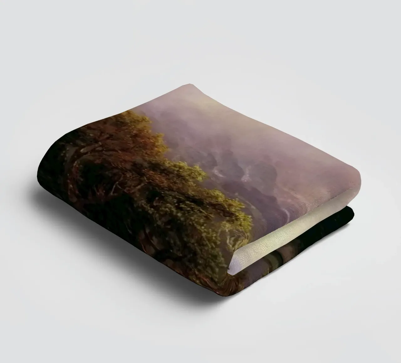Albert Bierstadt - Rocky Mountain Landscape towel by Timeless Artworks