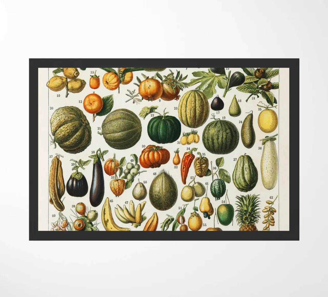 fruits and vegetables zerbino da vintageshop