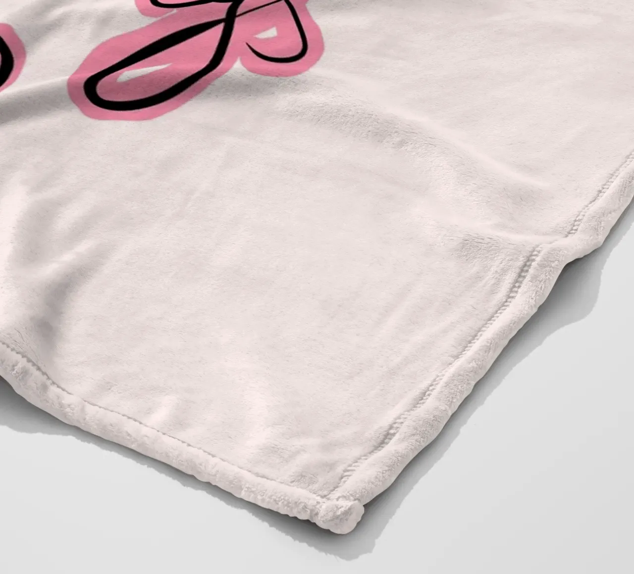 Enjoy little things rosa coperta in pile da BAINAI QUOTES