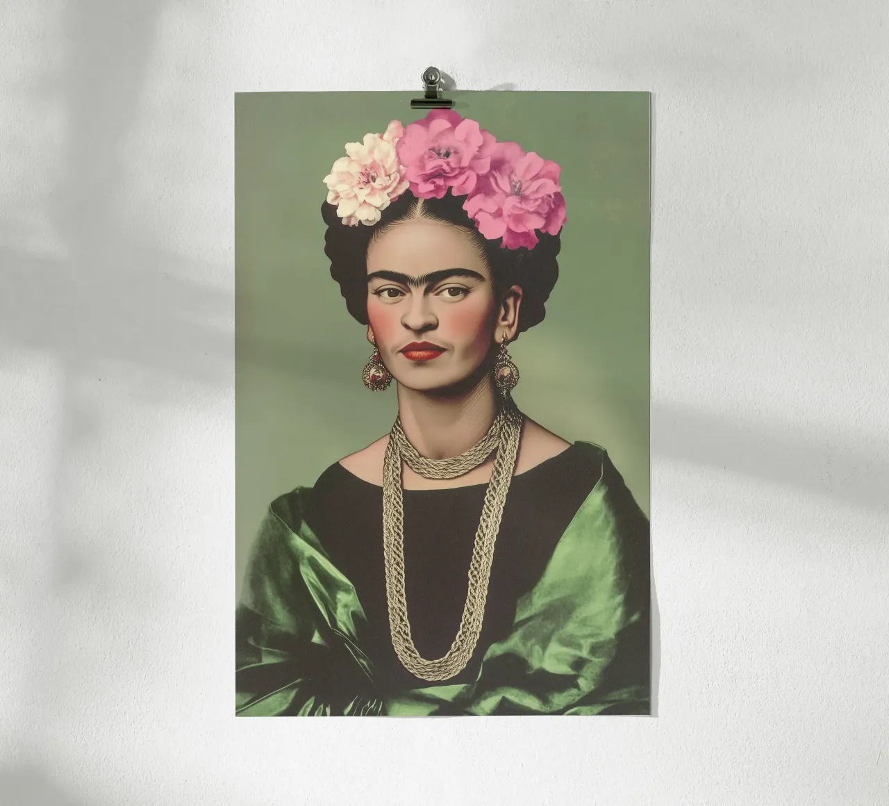 Amore vintage con Frida Kahlo carta hahnemühle da Carinaprint