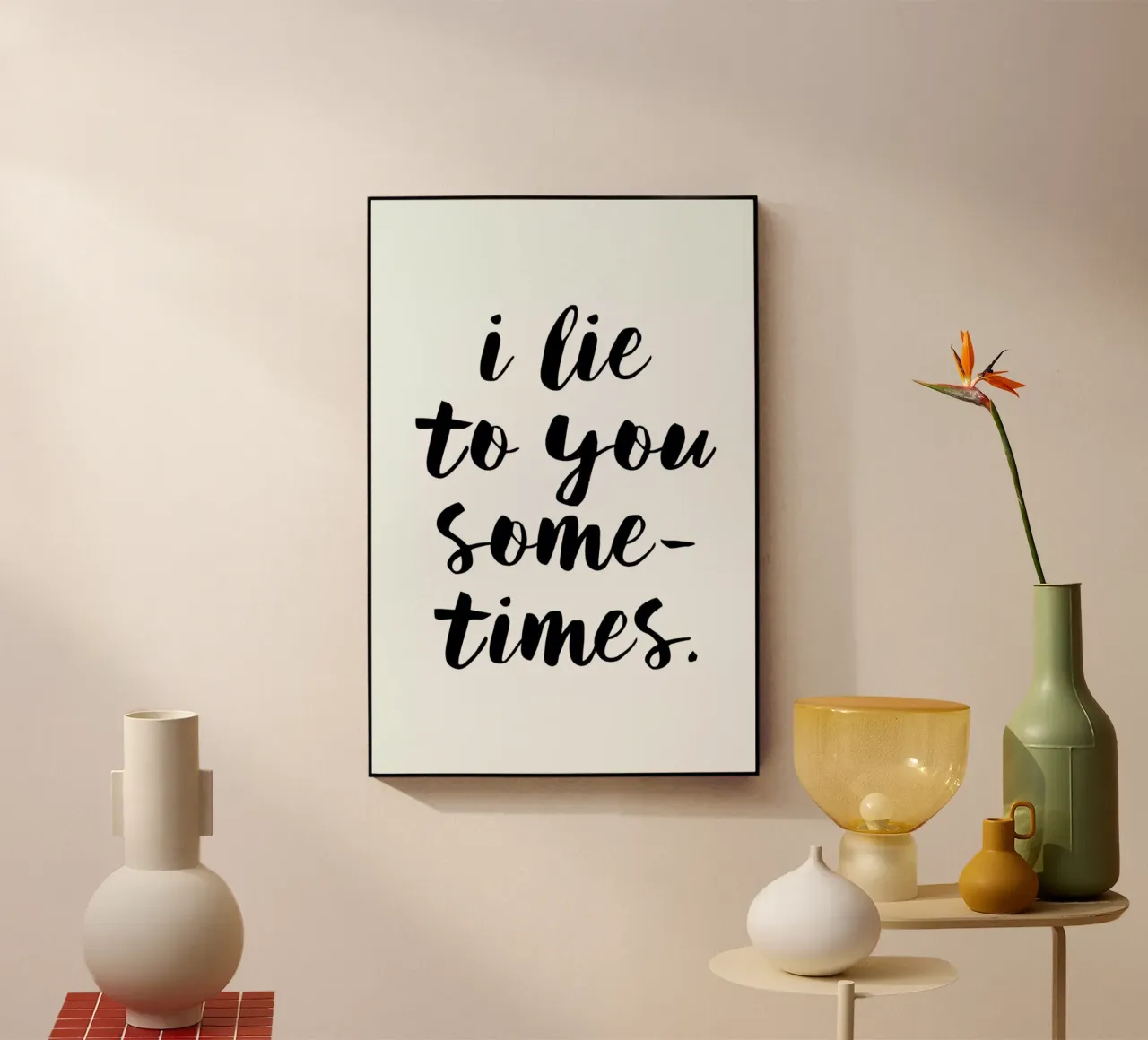 Lie plexiglass da Mottos by Sinan Saydik