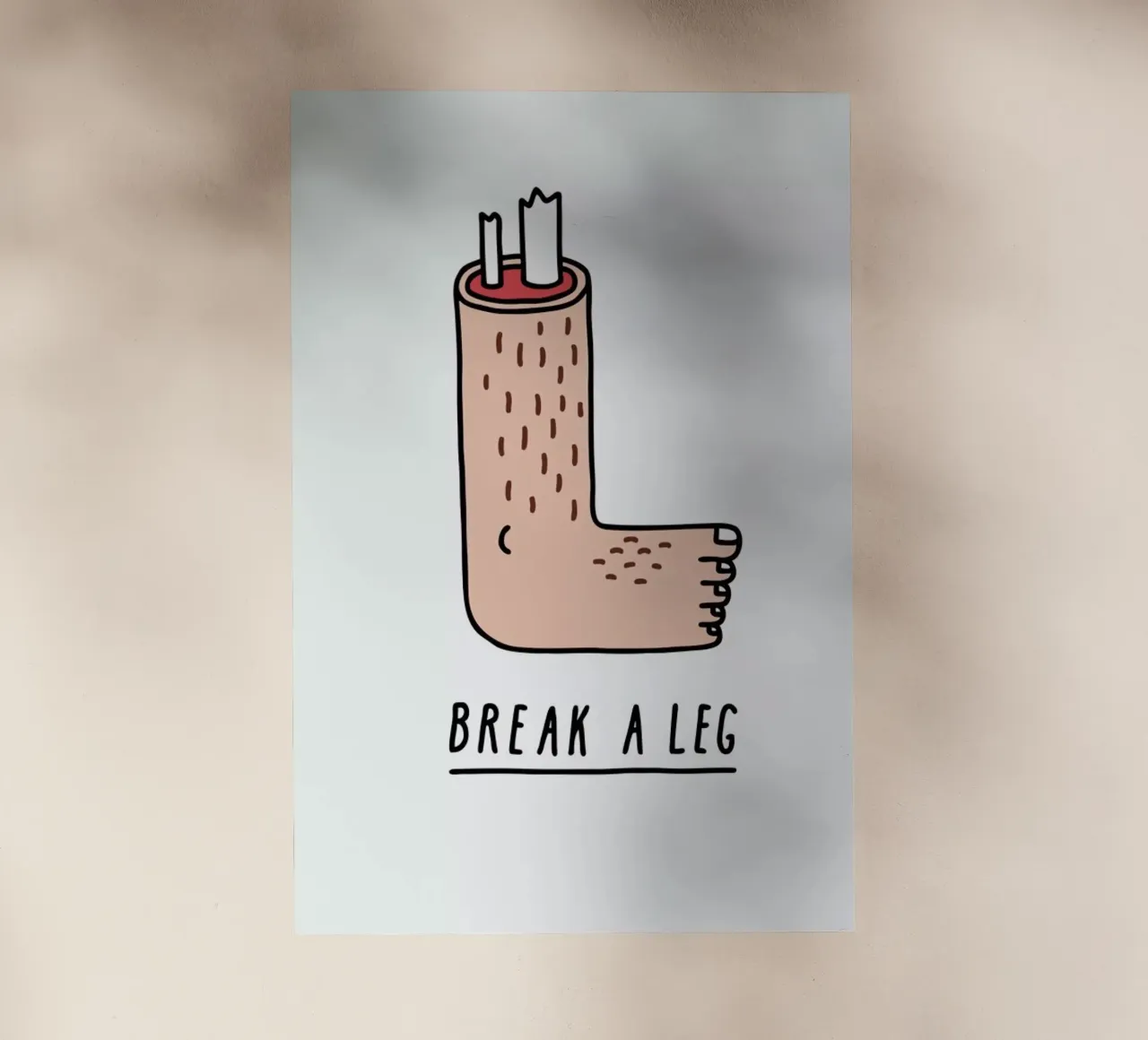 Break a Leg pellicola backlit da Jaco Haasbroek