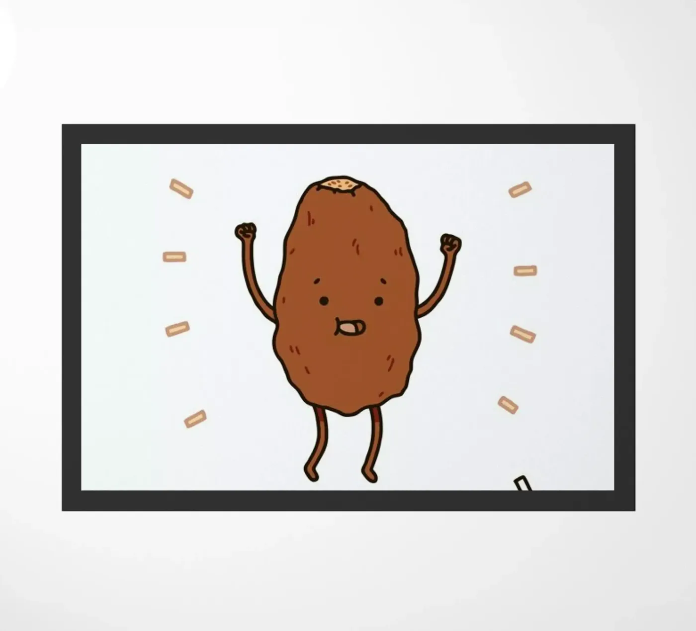 It's a Date doormat by Jaco Haasbroek