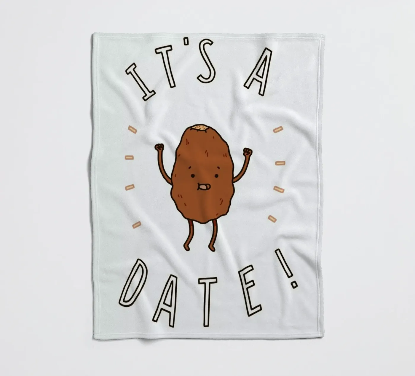 It's a Date Fleecedecke von Jaco Haasbroek