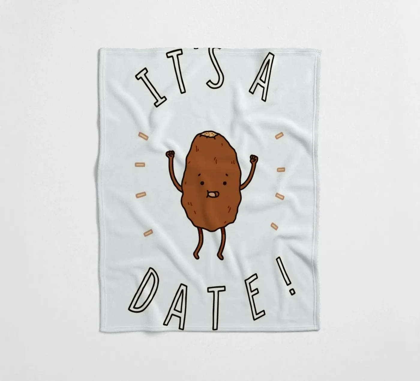 It's a Date Fleecedecke von Jaco Haasbroek