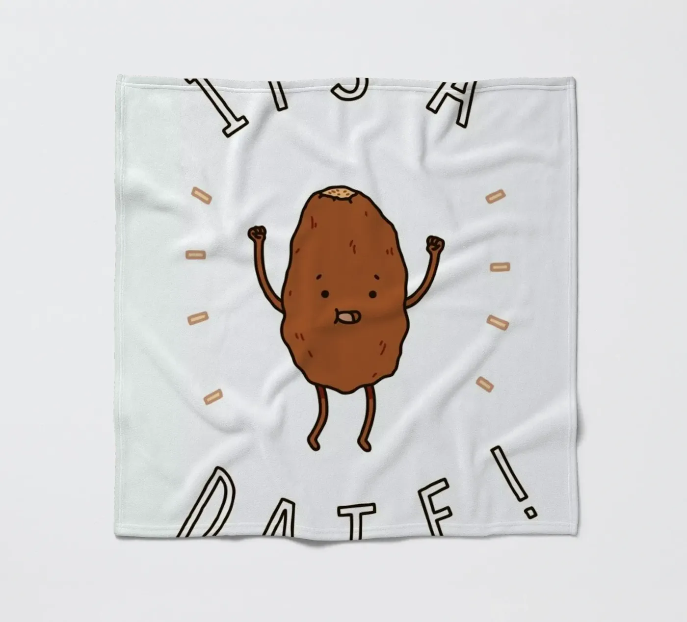 It's a Date Fleecedecke von Jaco Haasbroek