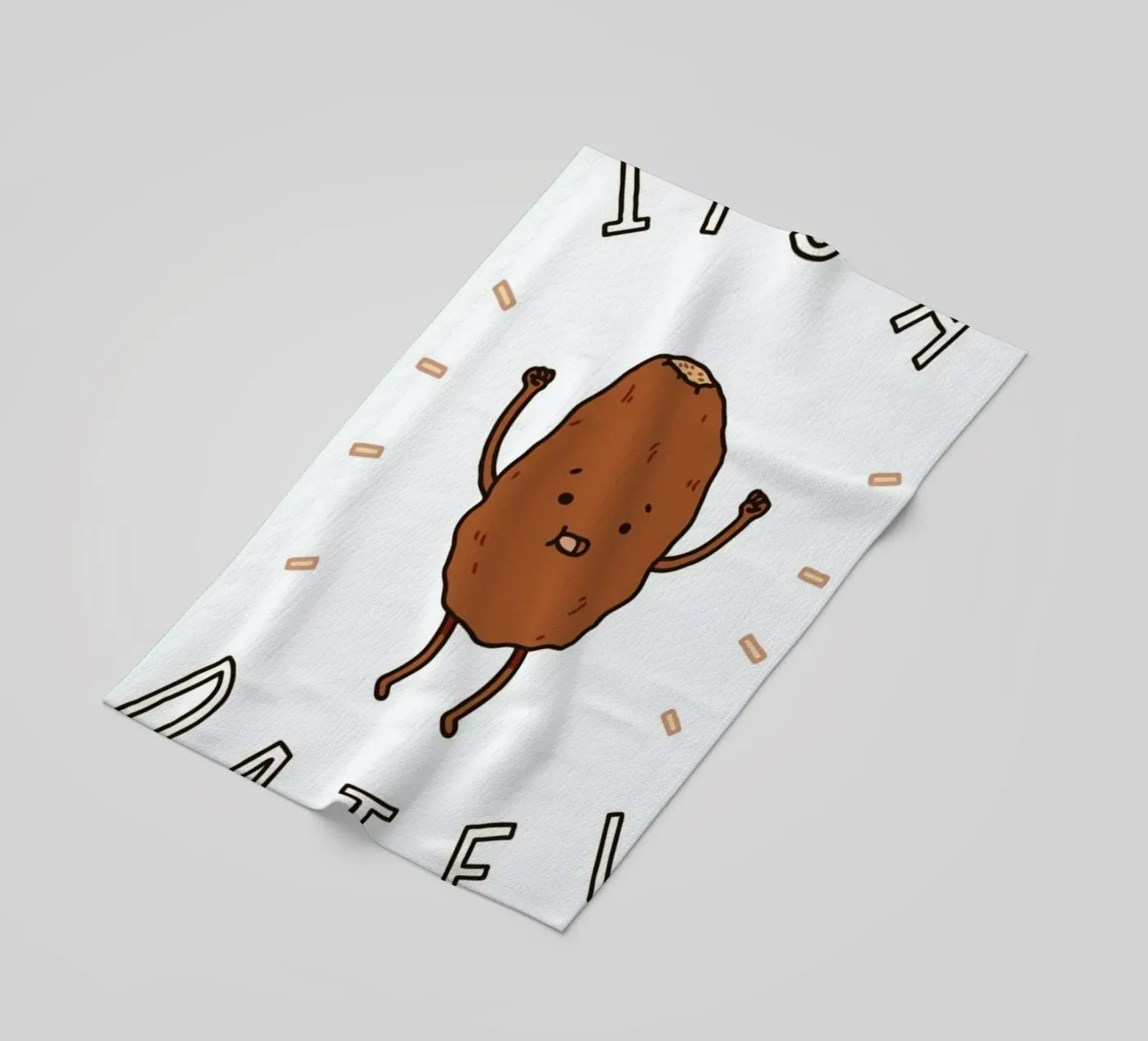 It's a Date strandhanddoek van Jaco Haasbroek