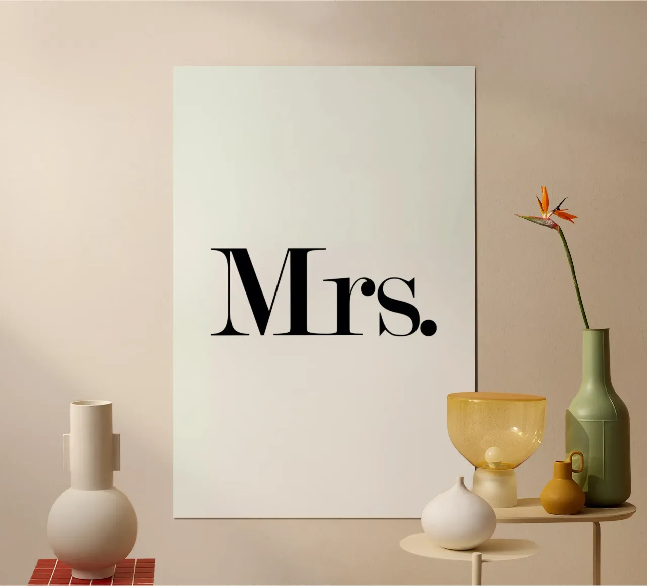 Mrs. poster da Mottos by Sinan Saydik