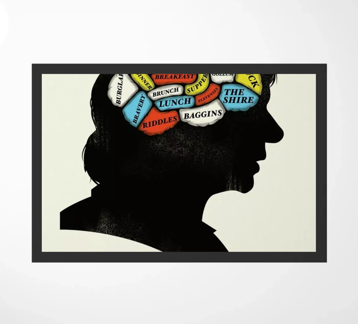 Baggins doormat by Chris Wharton