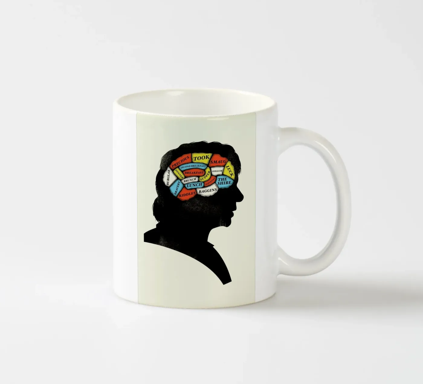 Baggins ceramic mug by Chris Wharton