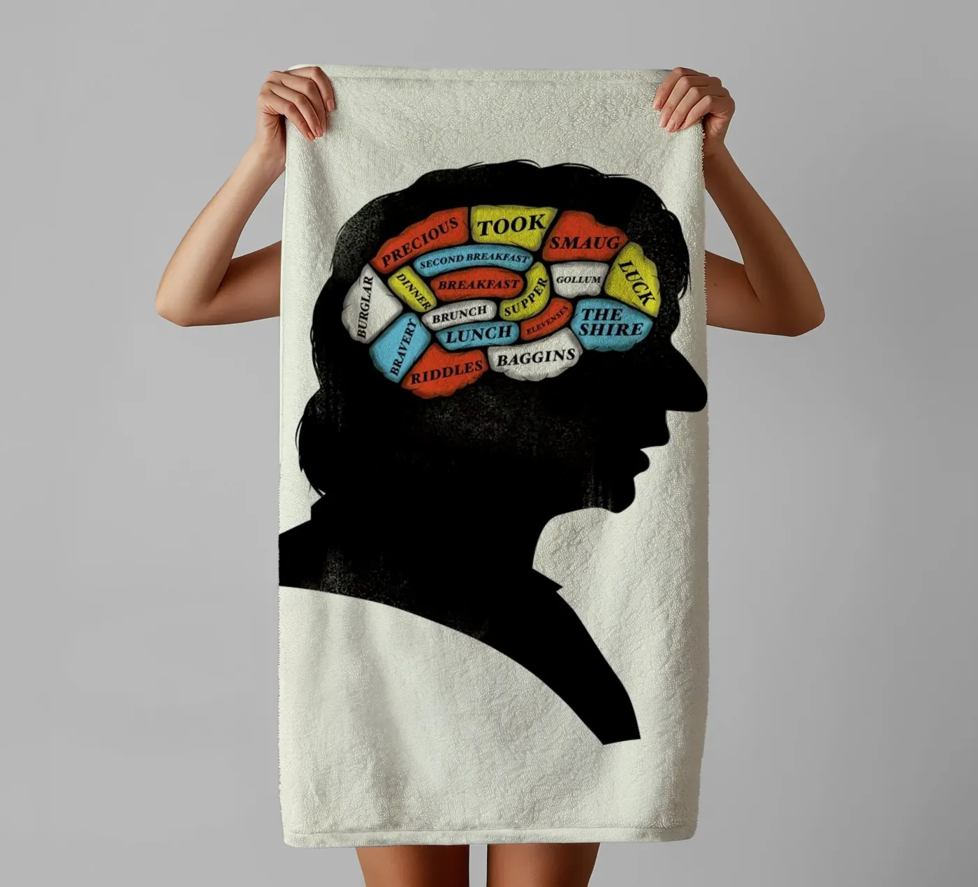 Baggins badhanddoek van Chris Wharton