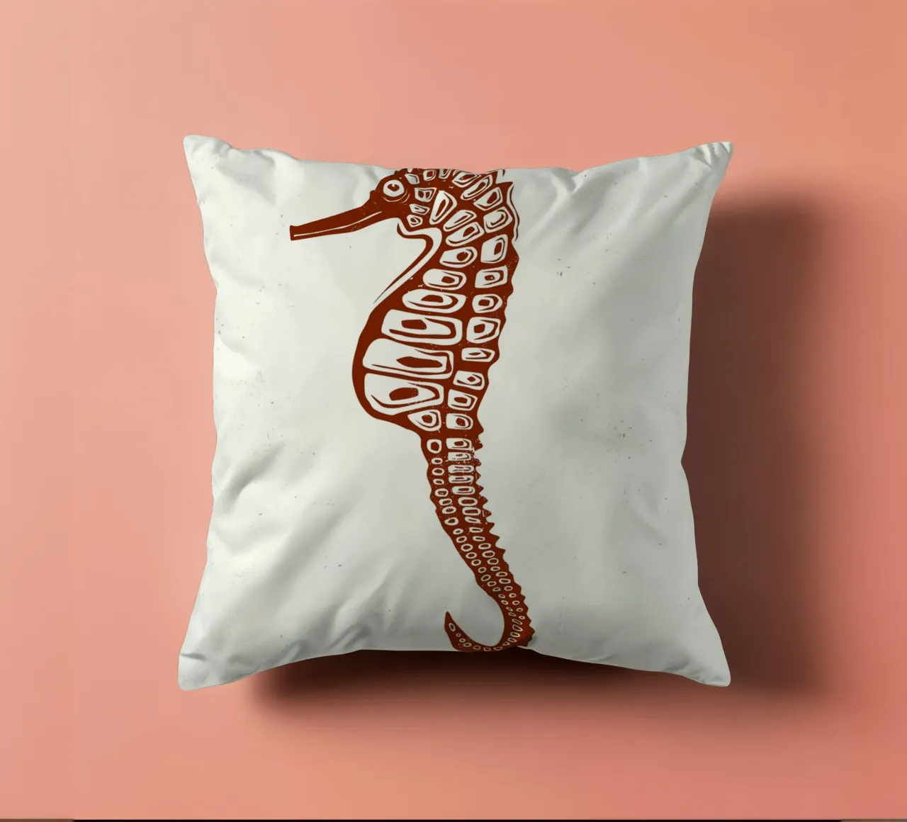 Seahorse Serenity cuscino da Indigo Rain