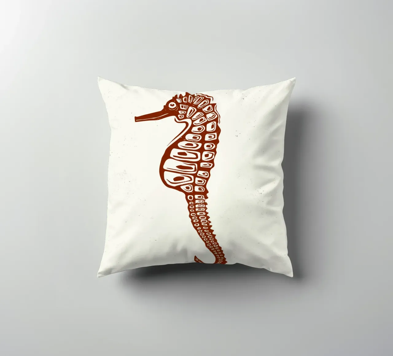 Seahorse Serenity cuscino da Indigo Rain