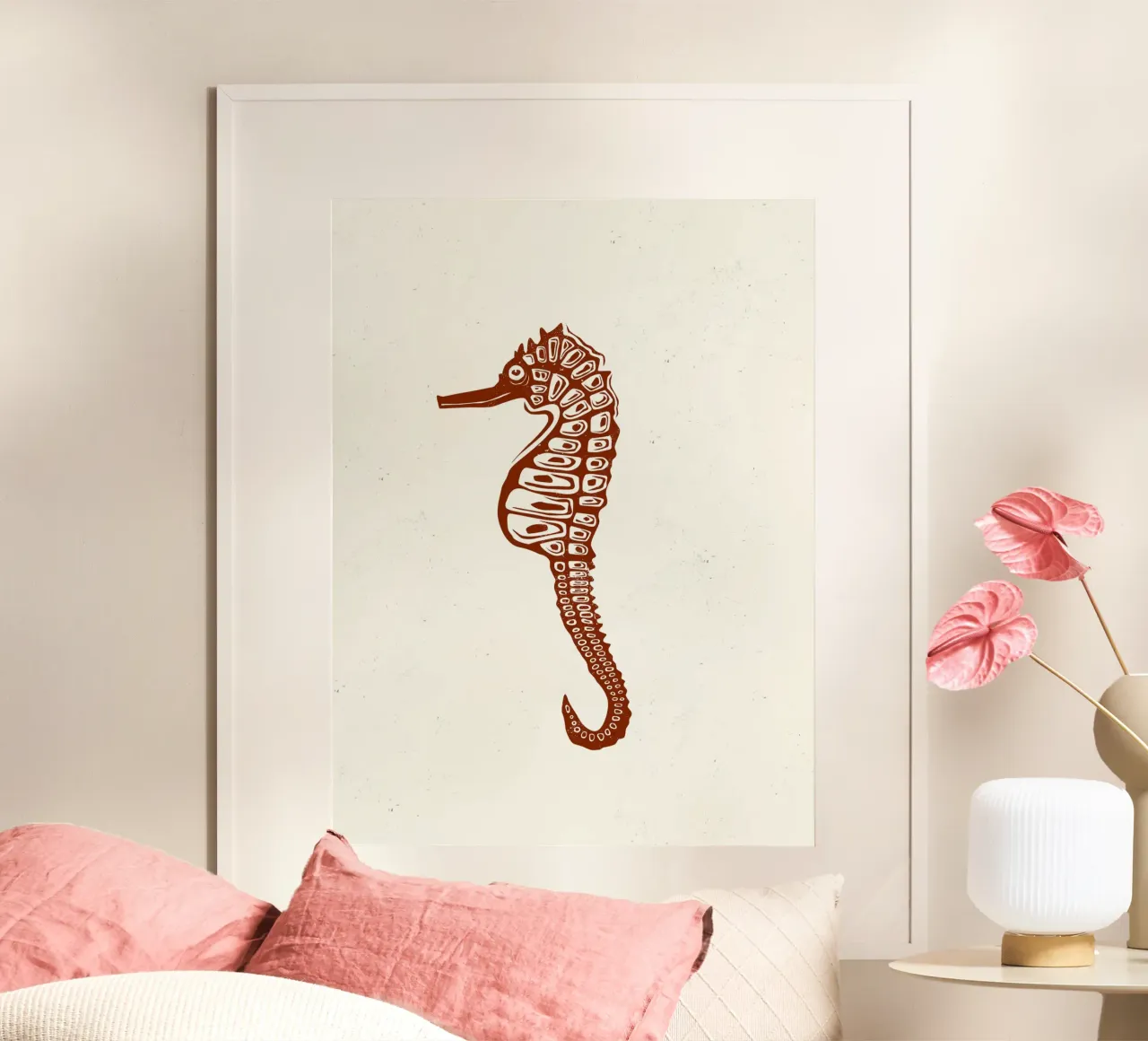 Seahorse Serenity carta hahnemühle da Indigo Rain