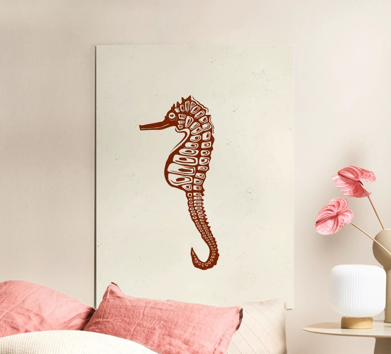 Seahorse Serenity poster by Indigo Rain