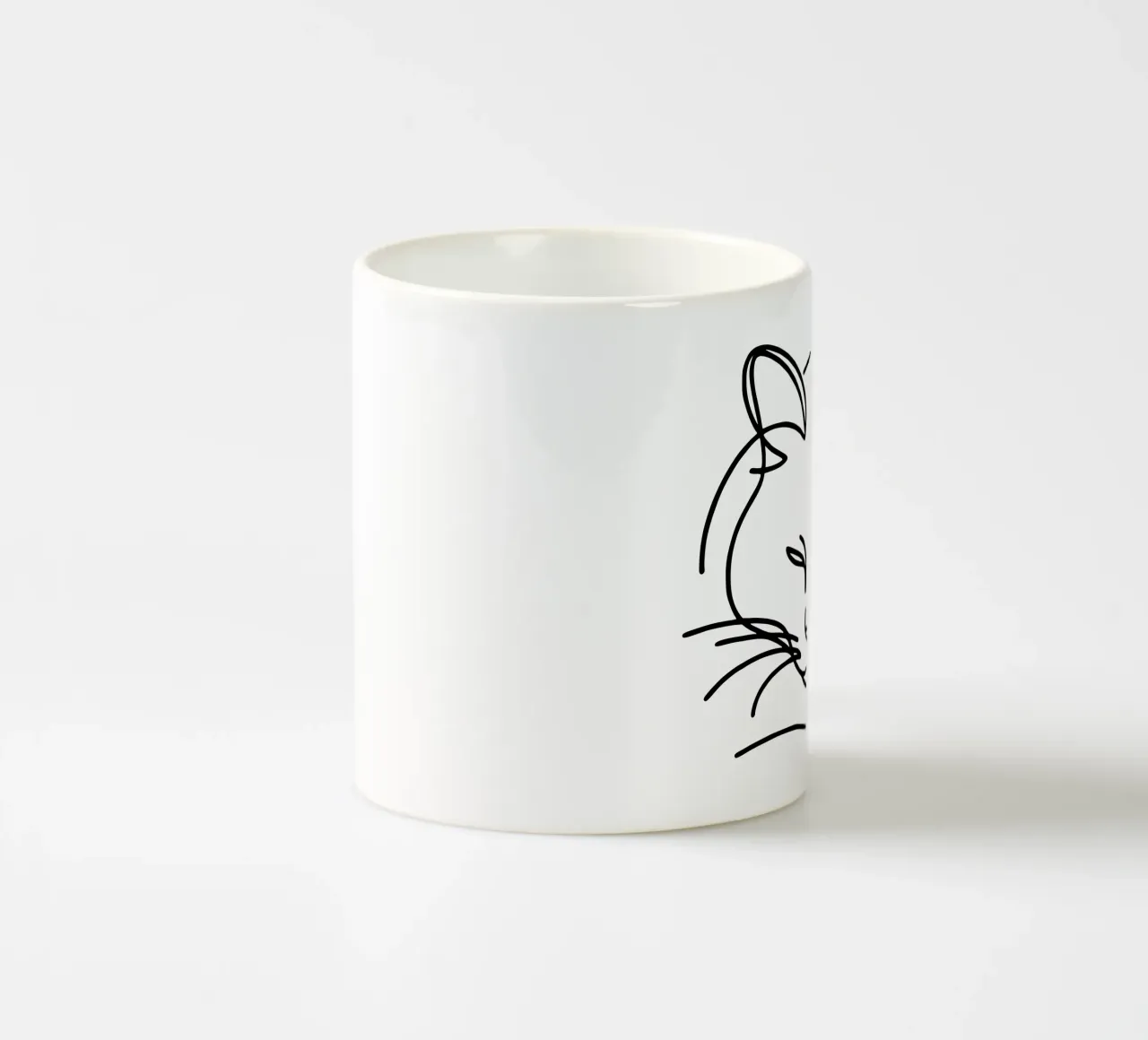 Cool Cat - The relaxed cat ceramic mug by Bold & Simple