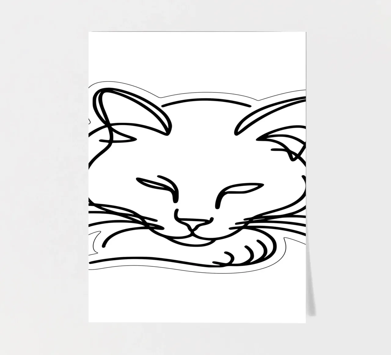 Cool Cat - The relaxed cat sticker sheet by Bold & Simple