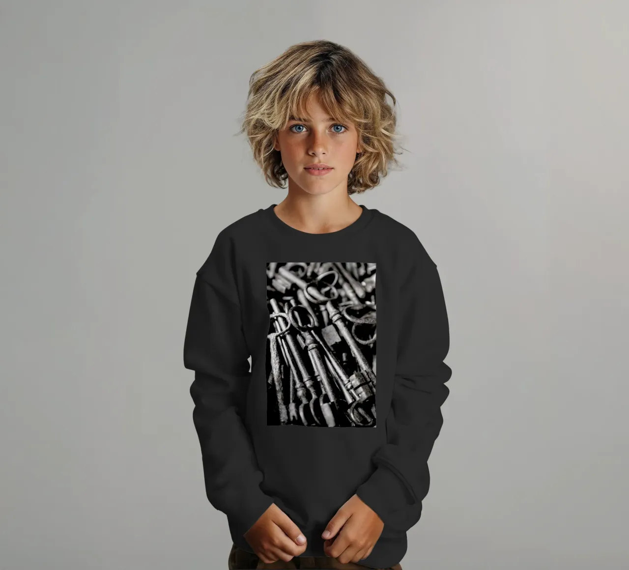 Old Keys felpa bambino da Magdalena Martin Photography