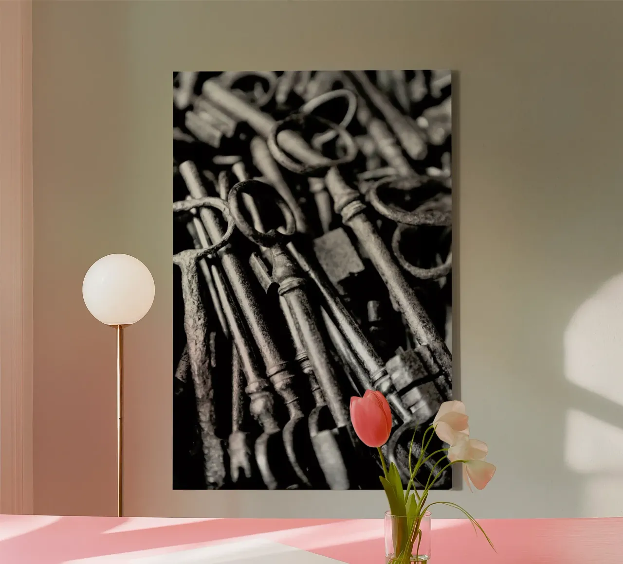 Old Keys tela da Magdalena Martin Photography