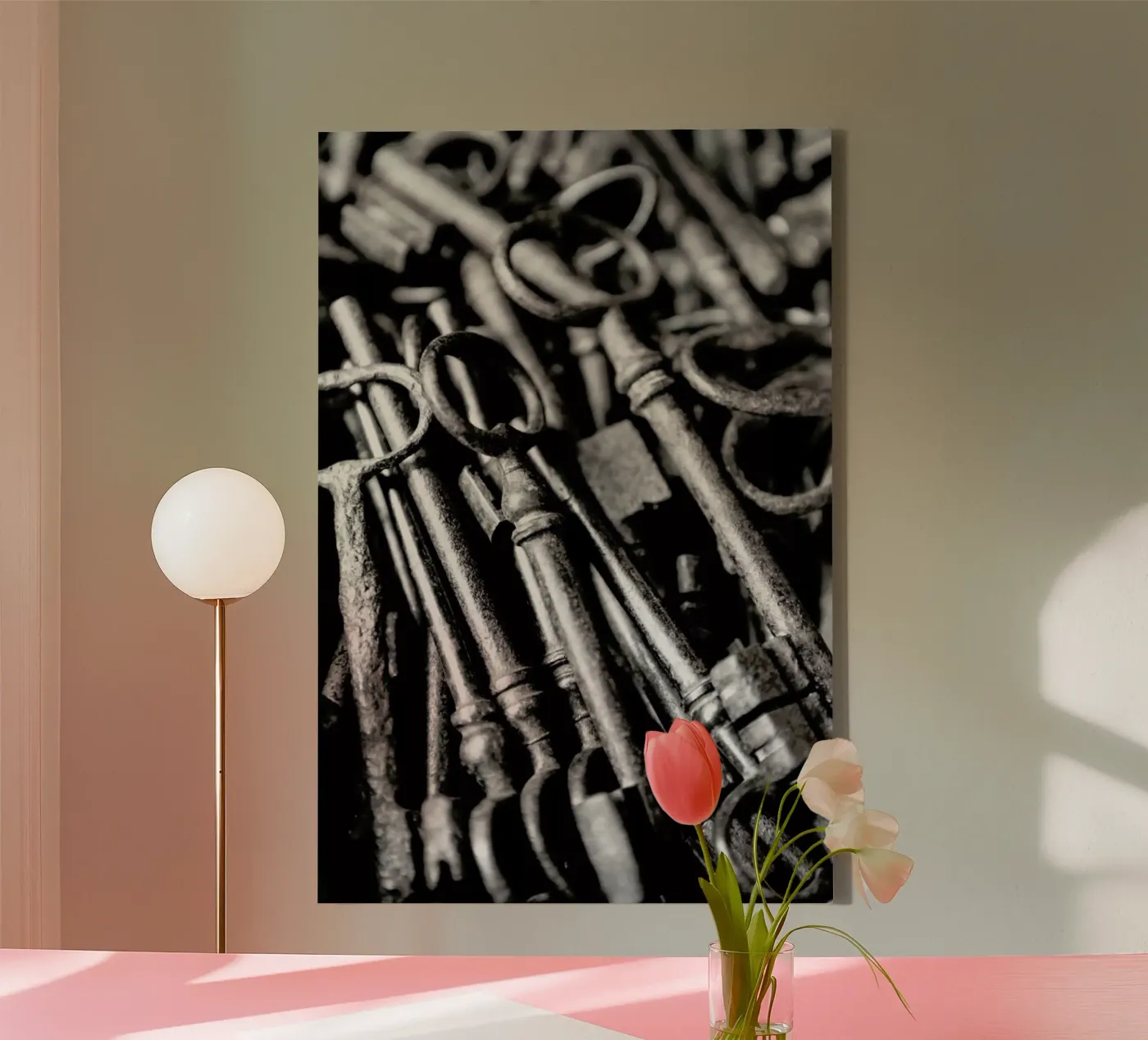 Old Keys tela da Magdalena Martin Photography