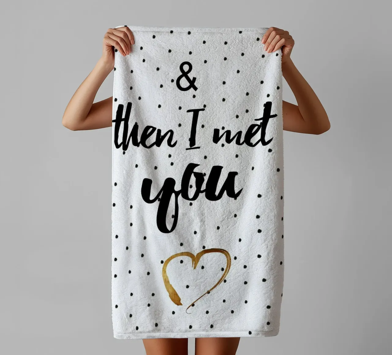 Met You asciugamano da bagno da Froilein Juno