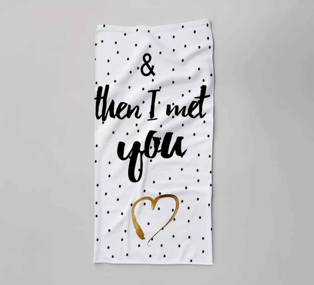 Met You asciugamano da bagno da Froilein Juno