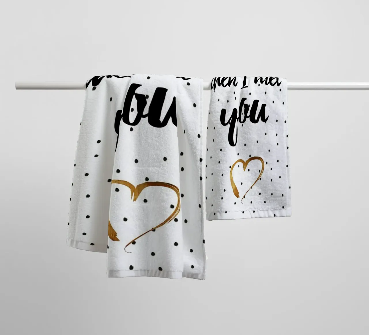 Met You asciugamano da bagno da Froilein Juno