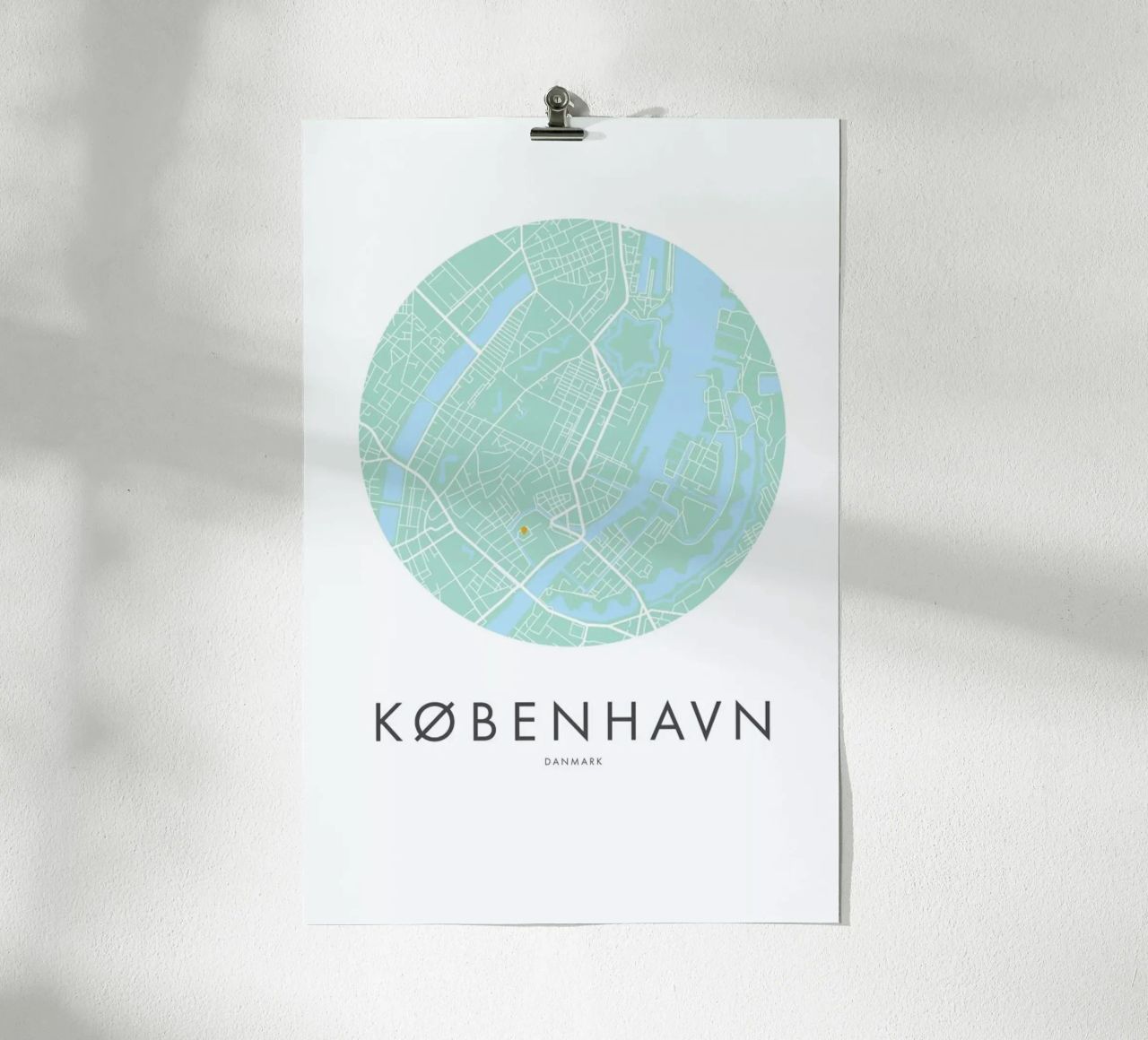 Metropolitan - Copenhagen poster by Emerybloom
