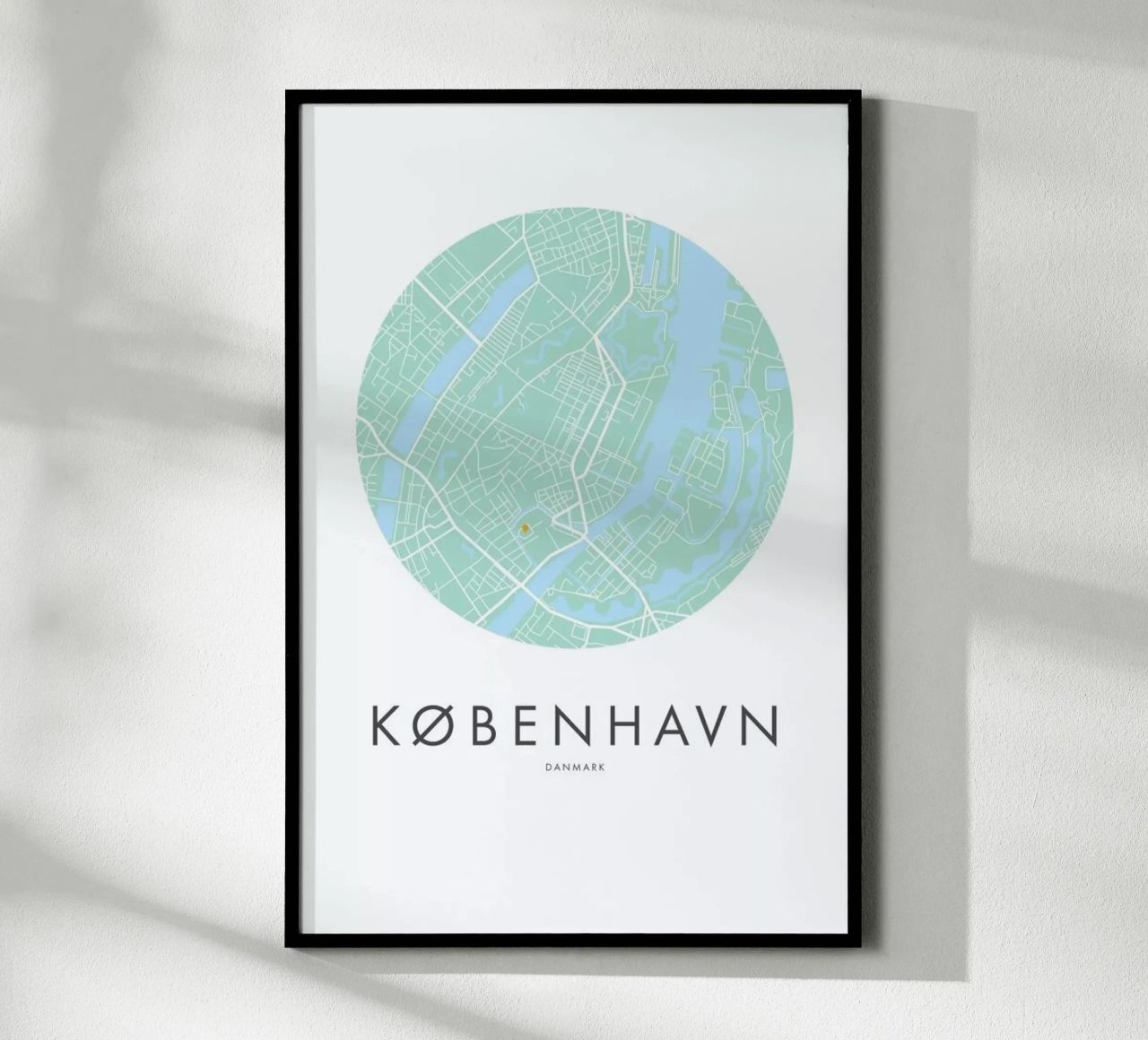 Metropolitan - Copenhagen poster by Emerybloom