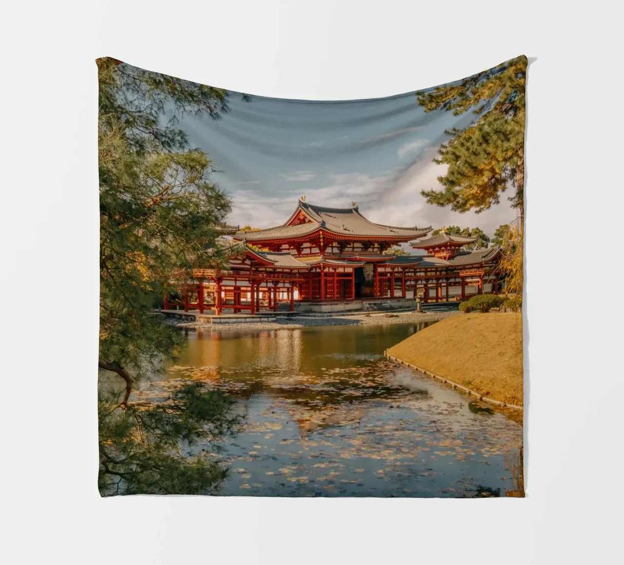 Tempio di Byodoin a Kyoto, Giappone coperta in pile da Marcel Bisig