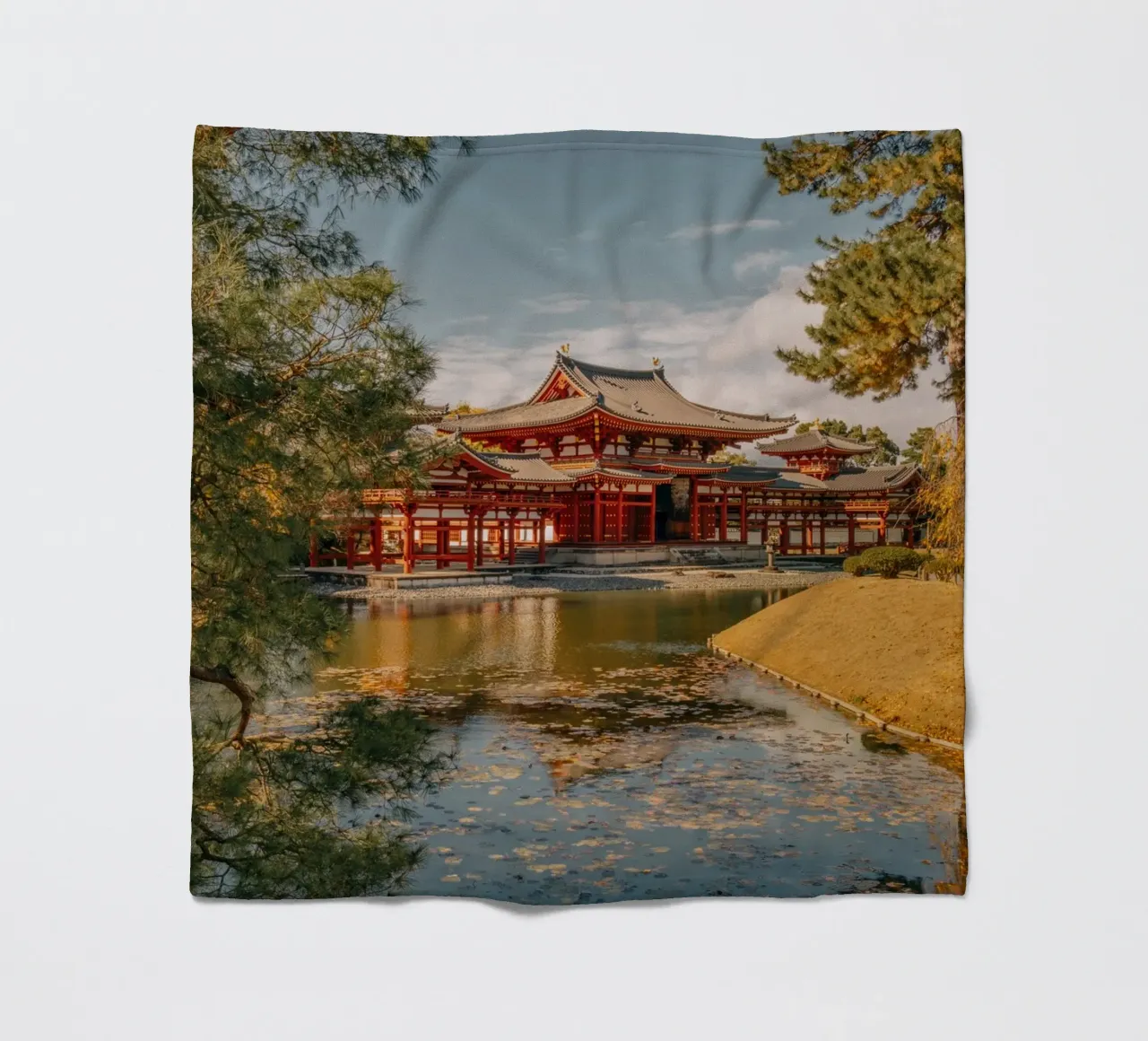 Tempio di Byodoin a Kyoto, Giappone coperta in pile da Marcel Bisig
